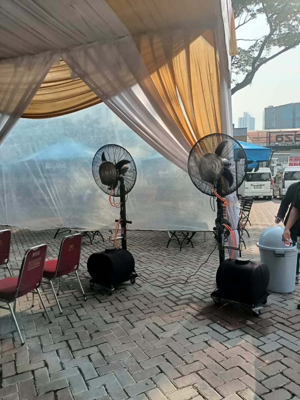 Sewa Standing AC 5PK & Misty Fan di Taman Wiladatika Depok untuk Event Outdoor Lebih Nyaman